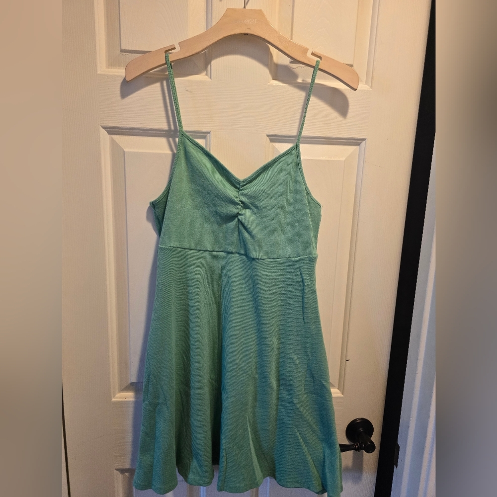 Plus Forever 21 Green Tank Top Dress